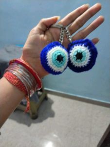 evil eye keychain