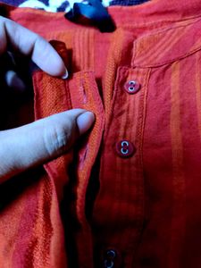 Here&amp;Now Rusty Colour Kurta