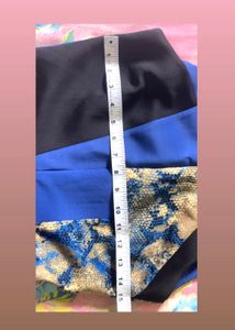 Color Block Mini Dress