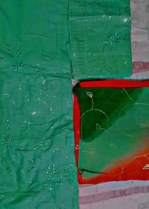 Unstiched Beautiful Rajputi Cotton Suit
