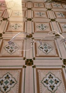 Rimless Clear Fashion Glasses