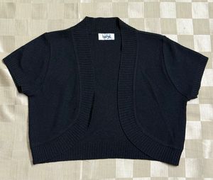 Black Crop Top Style shrug