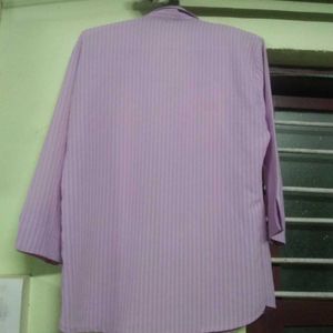 Striped Button-Down Shirt