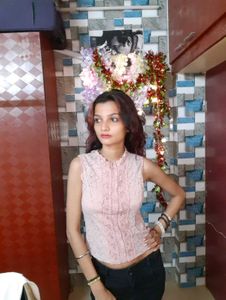 Women Mauve Coloured Fitted Top