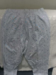 Grey Patterned Leggings