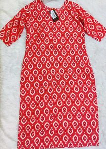 Women&#39;s Digital Printed A-line Kurti