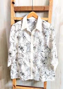 Organza Designer Shirt Size-42