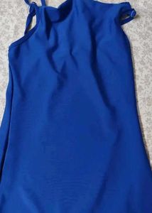 Elegant Blue Maxi Dress