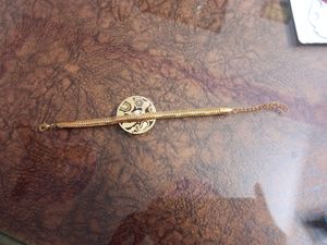 Golden Bracelet Rakhi