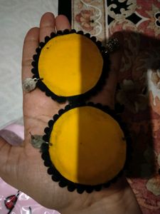 Handmade Painted Cloth Jewelry