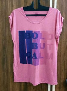 🛍️ Combo Of Used Maroon &amp; Pink T-shirt ⭐⭐⭐⭐