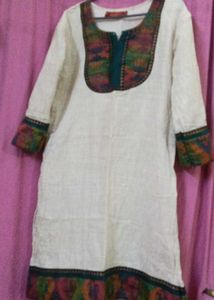 Elegant White Kurta