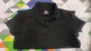 Polo Neck Girls Tshirt