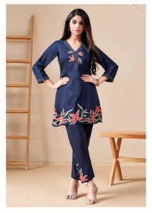 Embroidered Kurta Set