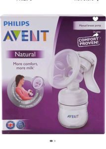 Avent Manual Breast Pump & Bottle