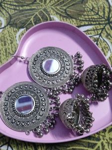 Oxidised Jhumke