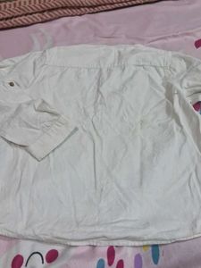 HOP White Henley Shirt