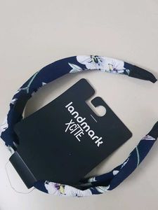 New Blue &amp; White Hair Band