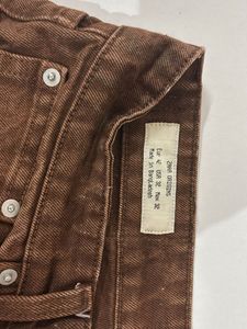 Brown Denim Jeans
