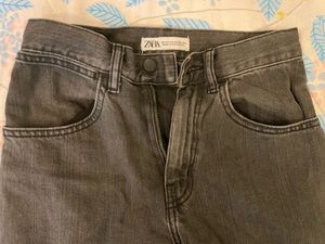 Wide Leg Black Jeans