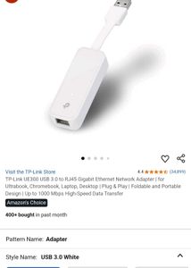 Ethernet Network Adapter USB  3.0