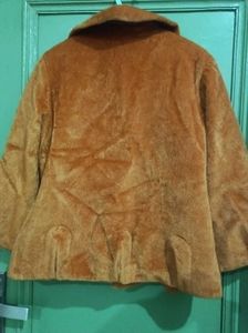 Vintage Style Faux Fur Coat