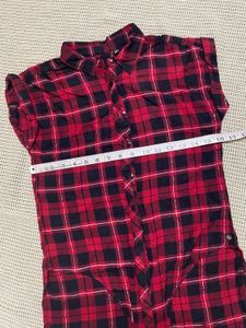 Red Plaid Flannel Shirt