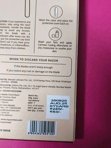 CARMESI Facial Razor