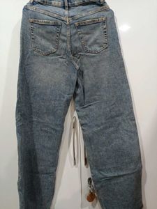 Acid Wash Denim Jeans