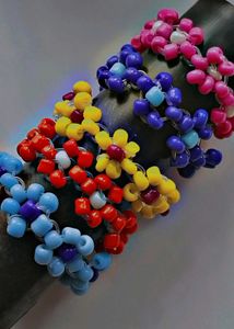 Beaded Flower Ring