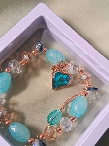 Blue Beaded Bracelet