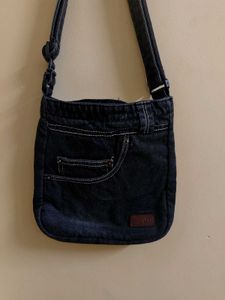 Denim Crossbody Bag