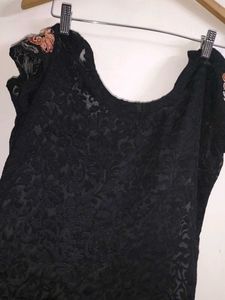 Black Transparent Suit - Inner Set