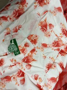 1 Pc Dress With Brand Tag