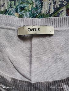 Oasis Leopard Print Long Sleeve