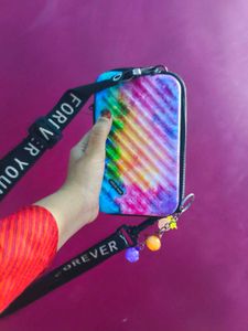 Funky Tie-Dye Mini Bag