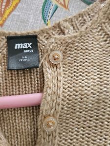 Dubai bought Cute Girl's Knit Cardigan