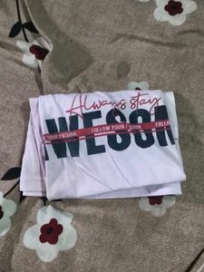 Pink Casual Daily Wear Tshirt For Women