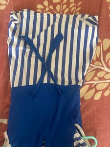 Blue A Line Frock