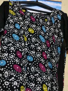 Colorful Batik Print Suit Set