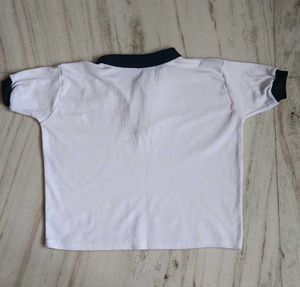 Cute White Polo T-Shirt