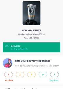 WOW Skin Science Detan Men&#39;s Face Wash