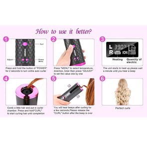 Cordless Hair Curler