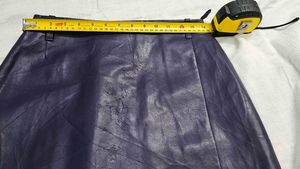 Women&#39;s High-Waist Faux Leather Pencil Skirt