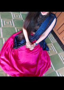 Sale 💰 Premium Fabric Ready To Wear Saree/Lahenga