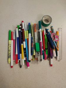 Sketch Pens And Pencils