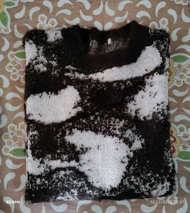 UNISEX CLOUDY Contrast Winter❄Sweater