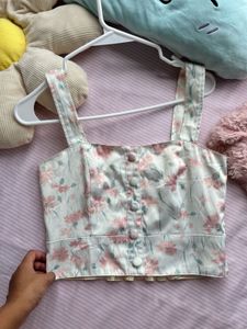 Floral Crop Top
