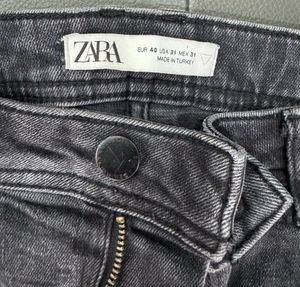 Zara Black Denim Jeans