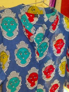 Printed Cotton Slub Kurti💗